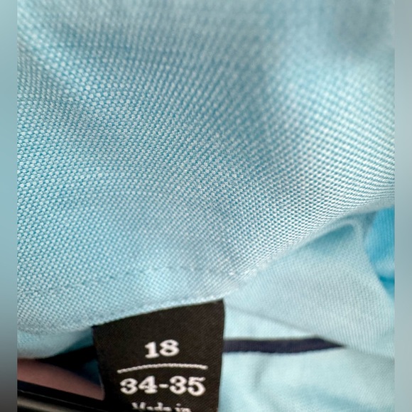 Nordstrom Men's Tech Smart Traditional Fit Dress Shirt - Size 18 - Picture 4 of 5